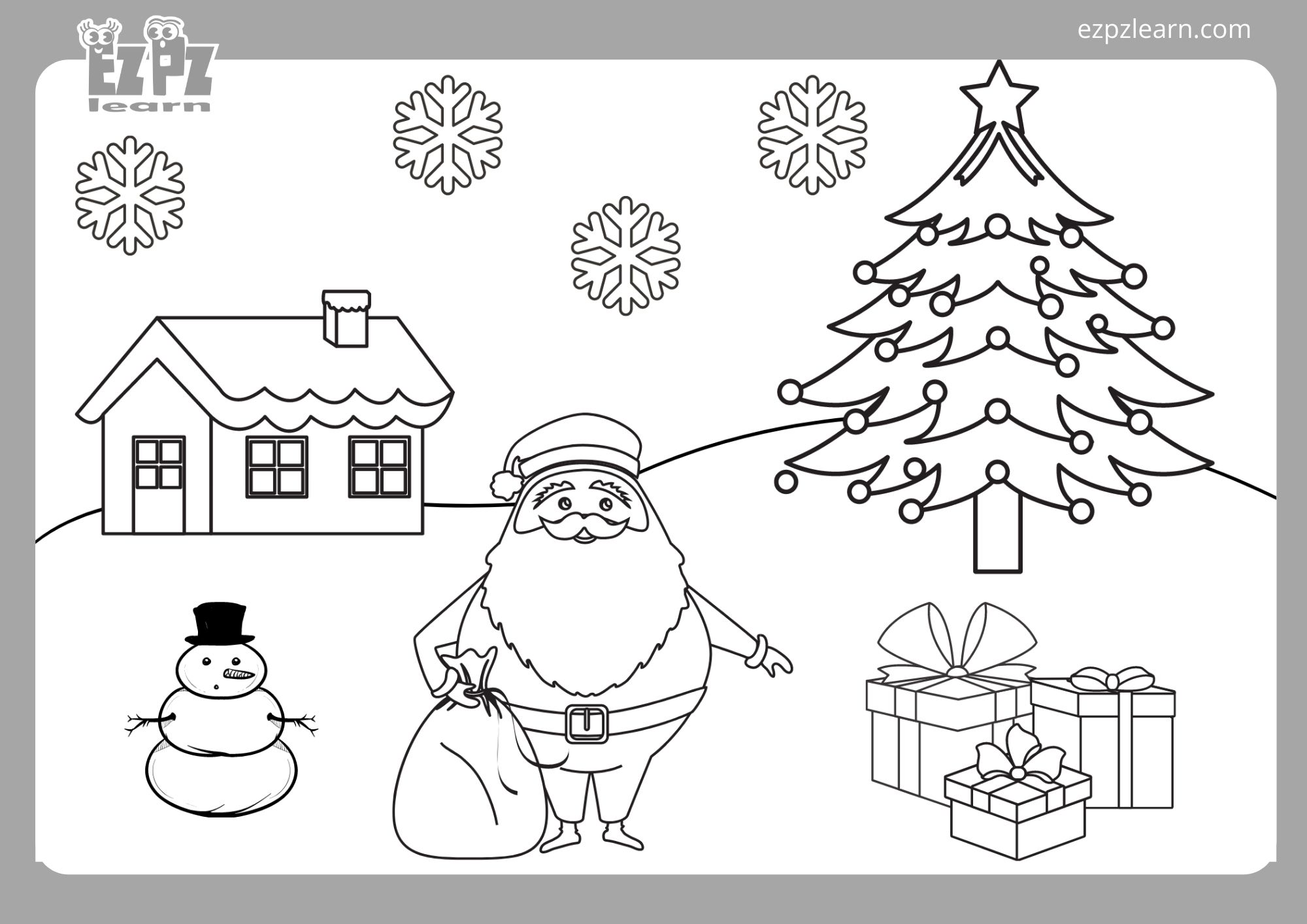 Christmas Coloring Page4